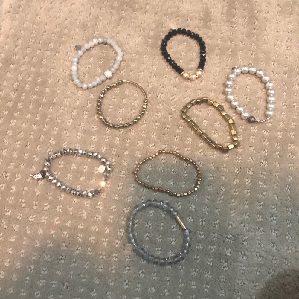 Lot 8 Caden and Charlie boutique stretch bracelets